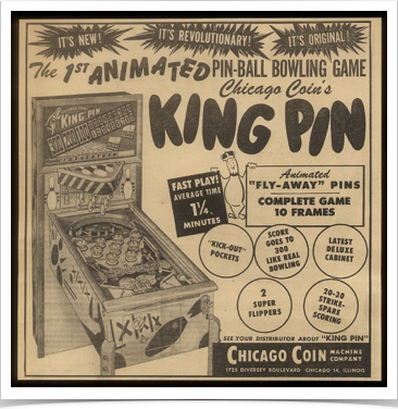 Bowling Pin Ball Ad